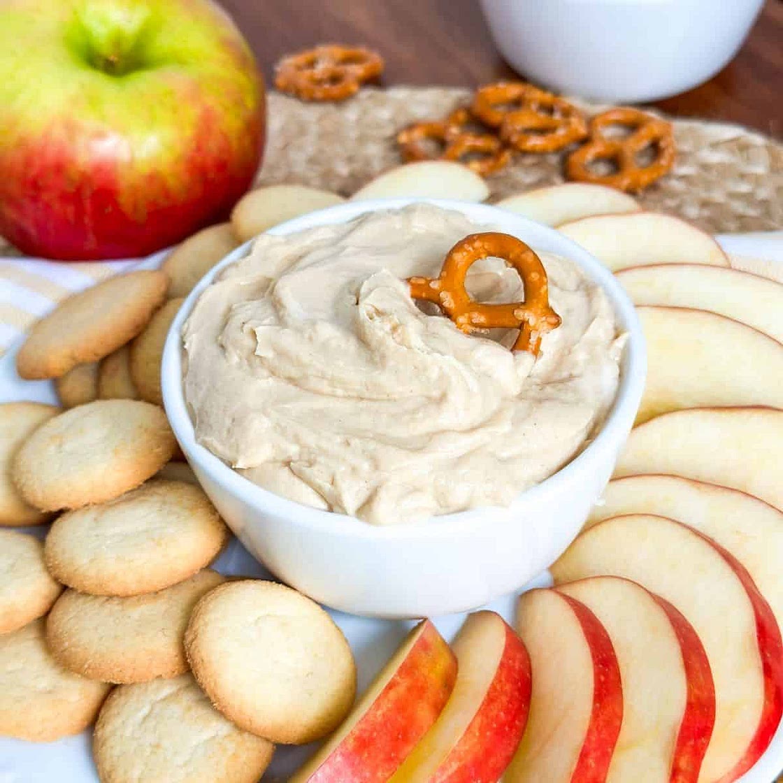 3 Ingredient Peanut Butter Yogurt Dip