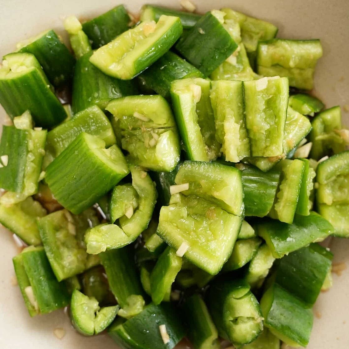 Chinese Smashed Cucumber Salad