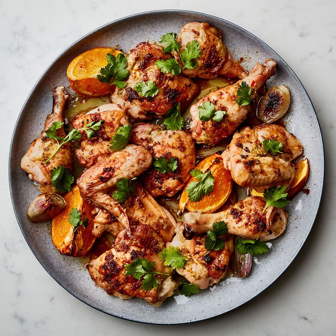 Chile-Butter Roast Chicken