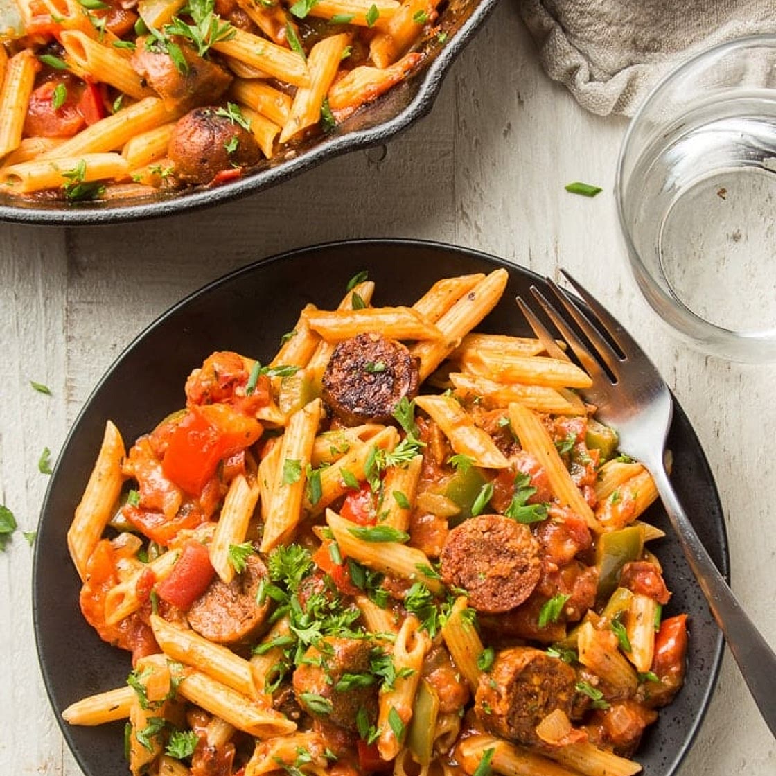 Vegan Cajun Pasta