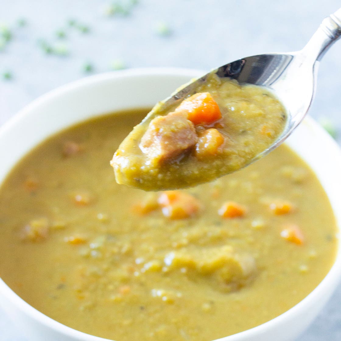 Slow Cooker Split Pea Soup