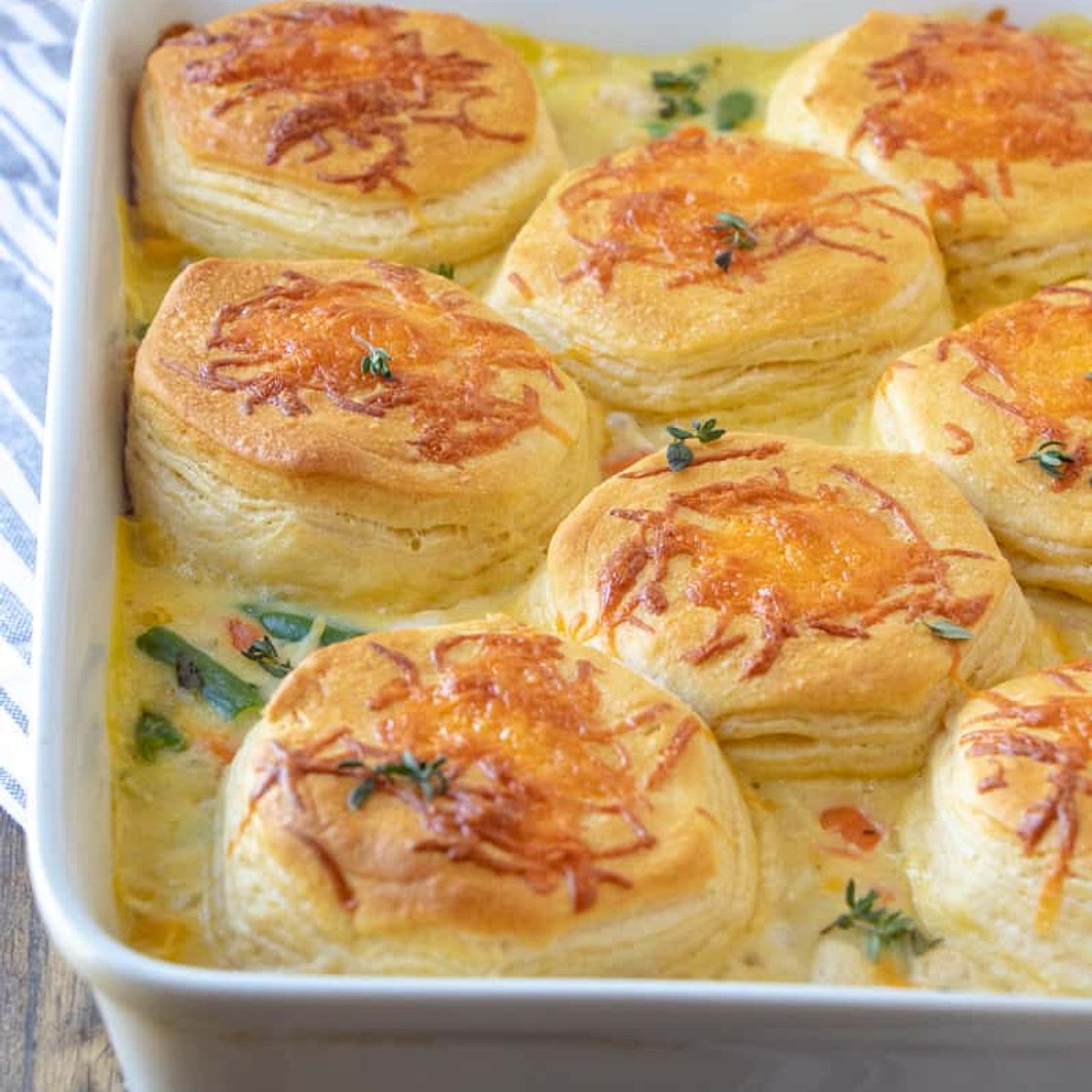 Chicken Pot Pie Casserole