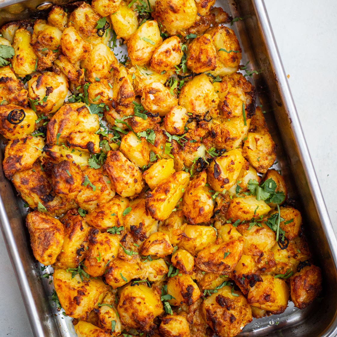 Bombay Roast Potatoes