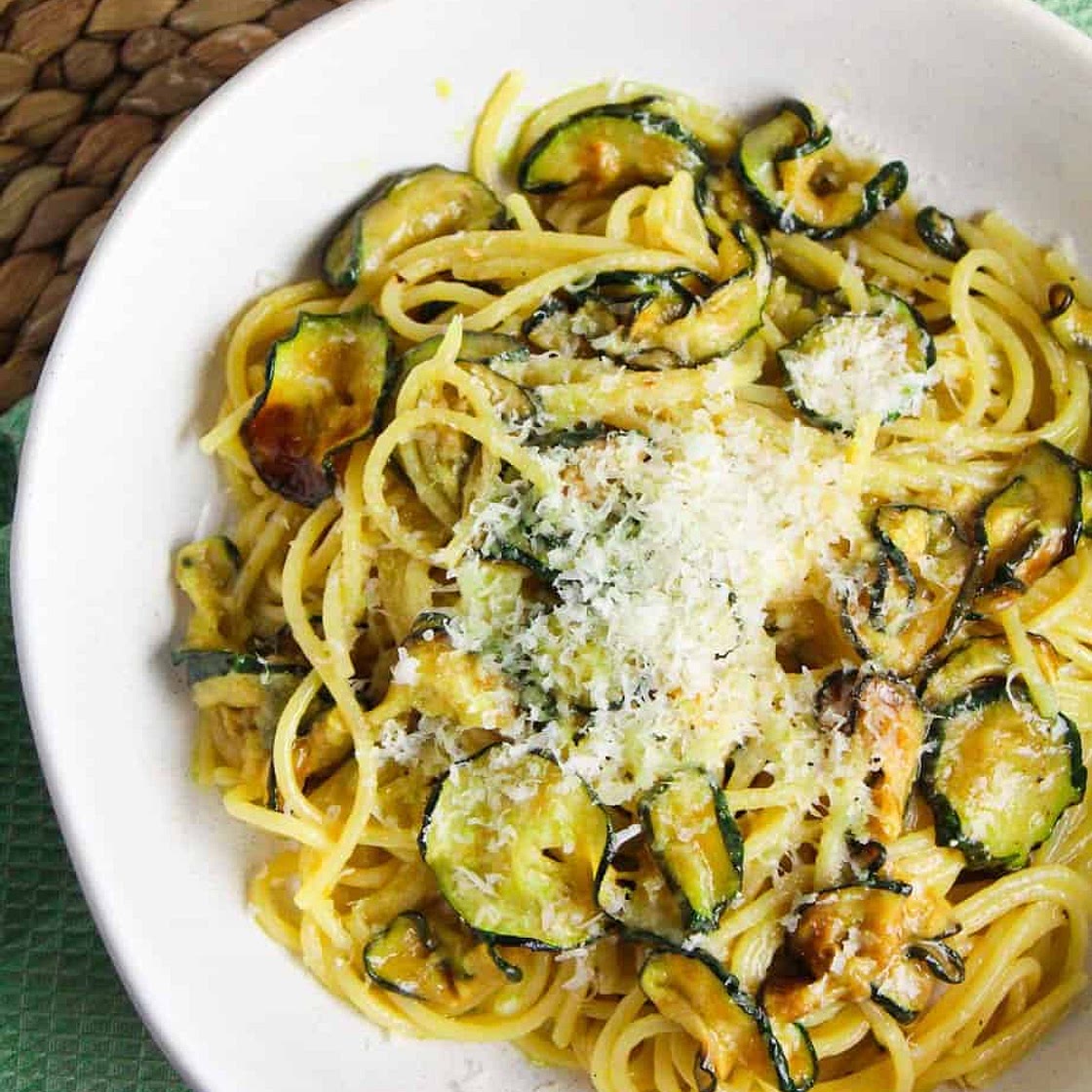 Courgette Pasta (Spaghetti alla Nerano)