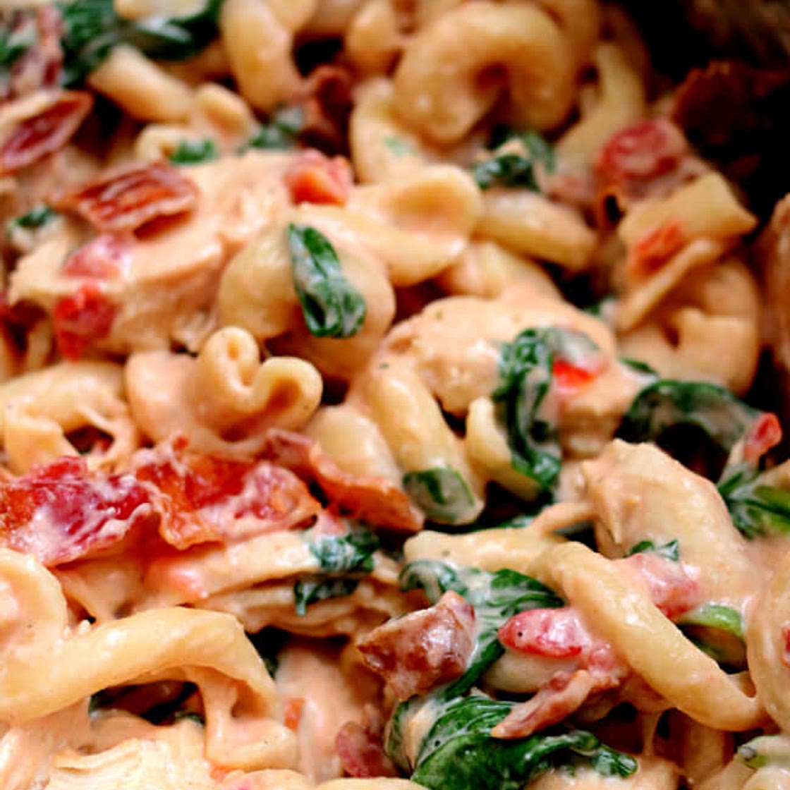 Instant Pot Chicken Bacon Ranch Pasta