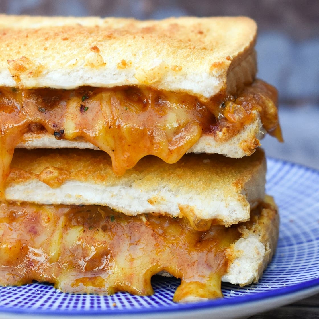 Vegan Air Fryer Cheese Toasties