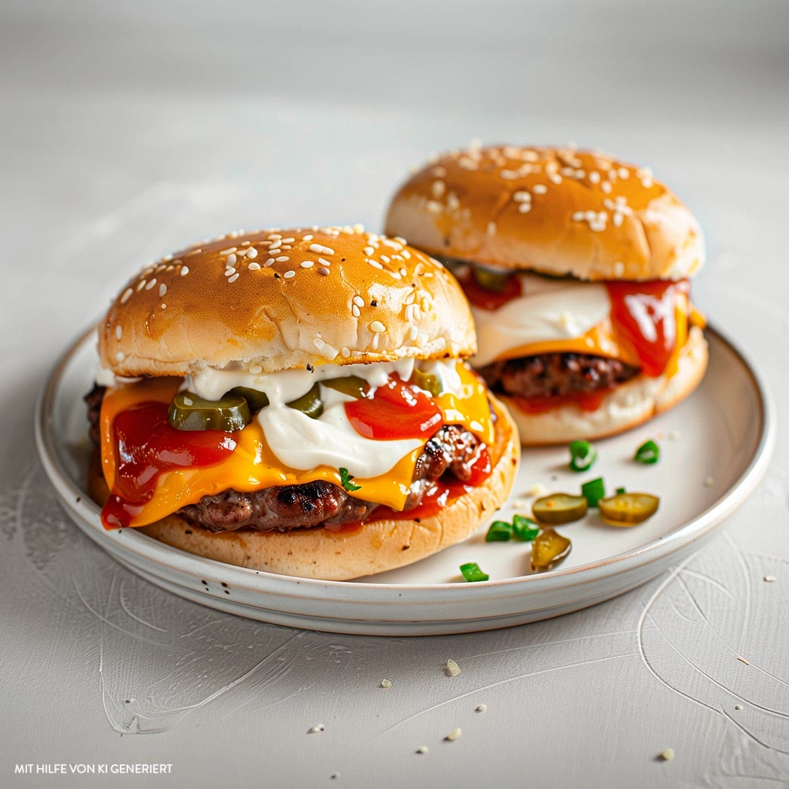 Smashed Cheeseburger