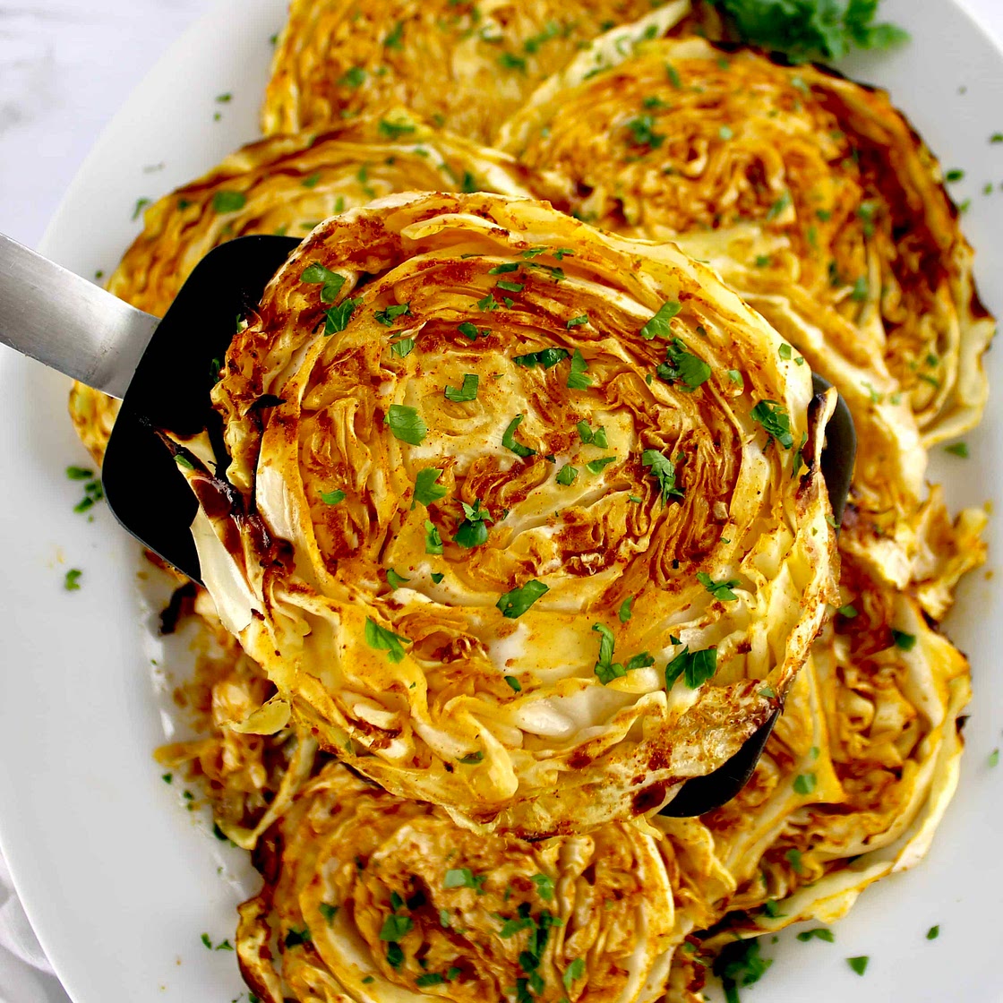 Roasted Cabbage Steaks