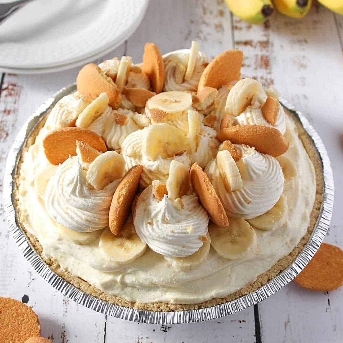 NO BAKE BANANA PUDDING CHEESECAKE