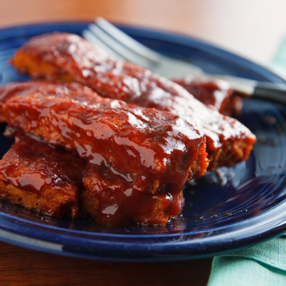Barbecued Seitan Ribz (Vegan Ribs)