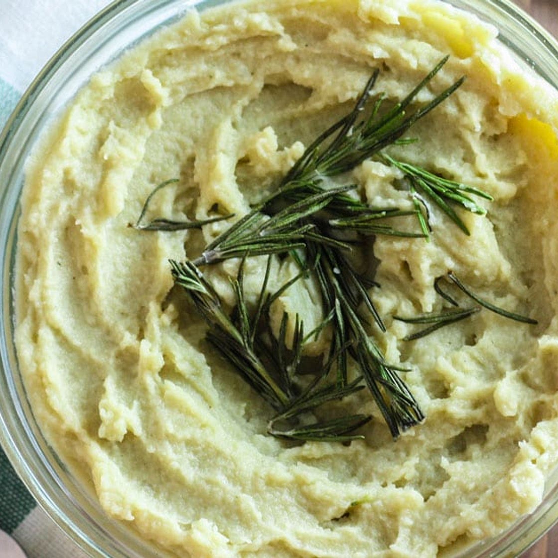 Mashed Cauliflower with Rosemary