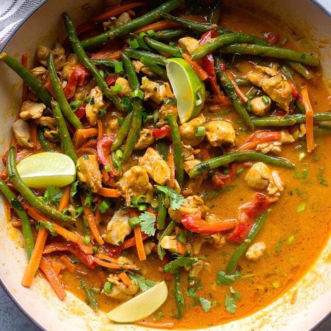 Easy Chicken Vegetable Curry