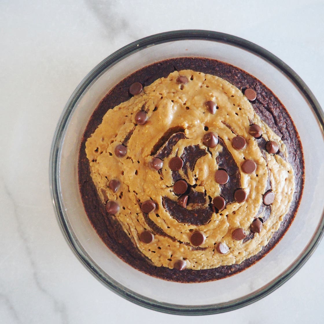 Chocolate Peanut Butter Baked Oatmeal