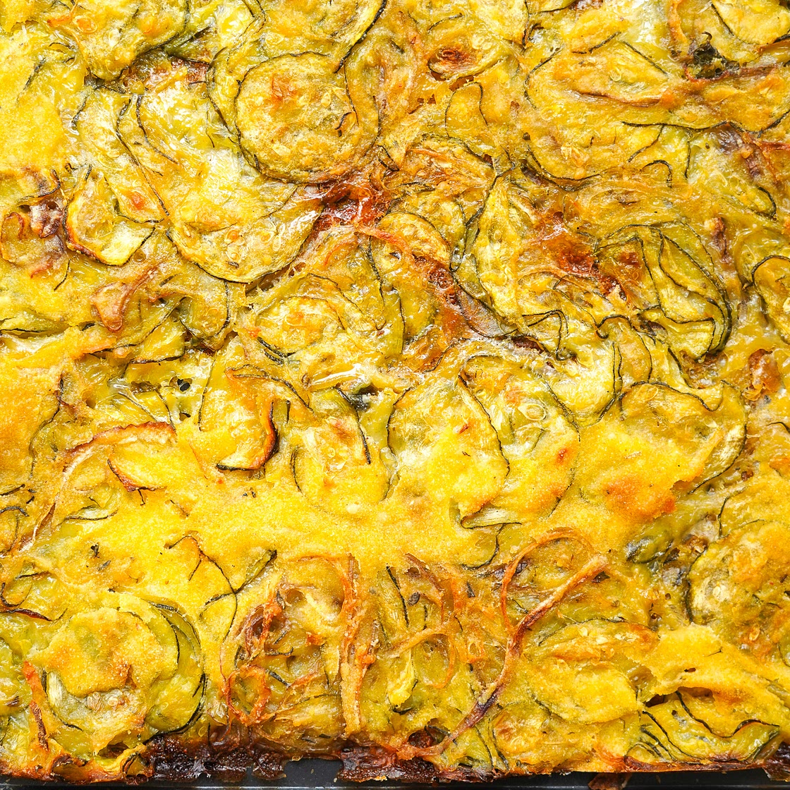 Scarpaccia Zucchini Tart