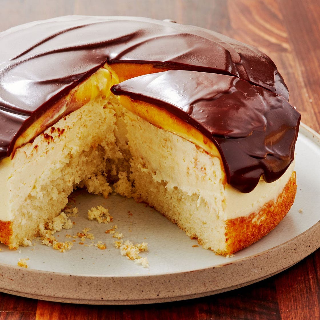 Boston Cream Cheesecake