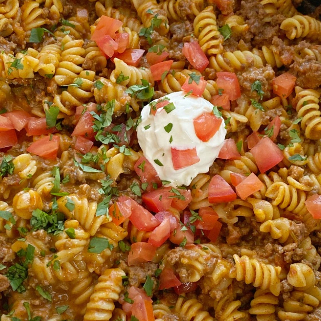 One Pot Taco Pasta