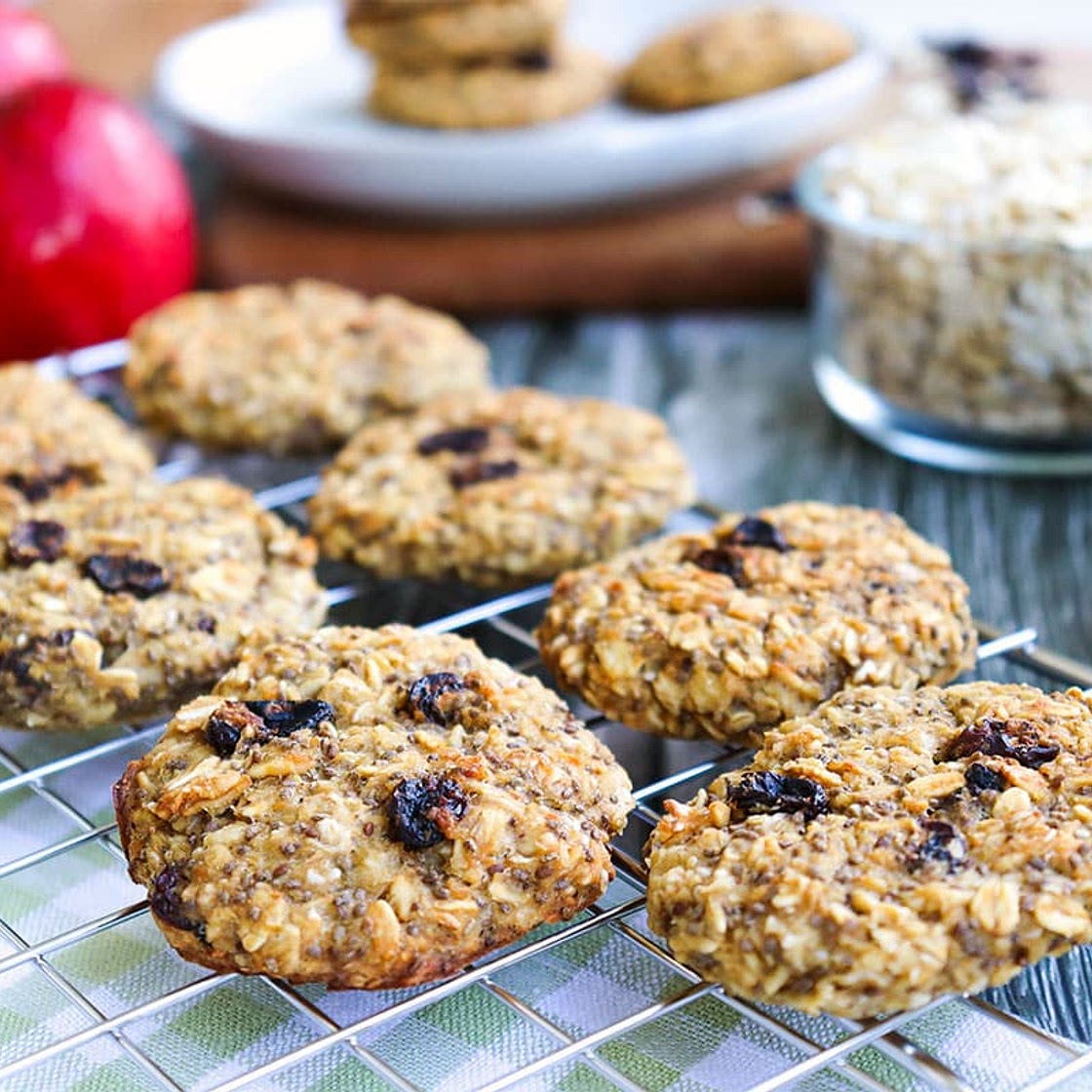 Apple Oatmeal Cookies