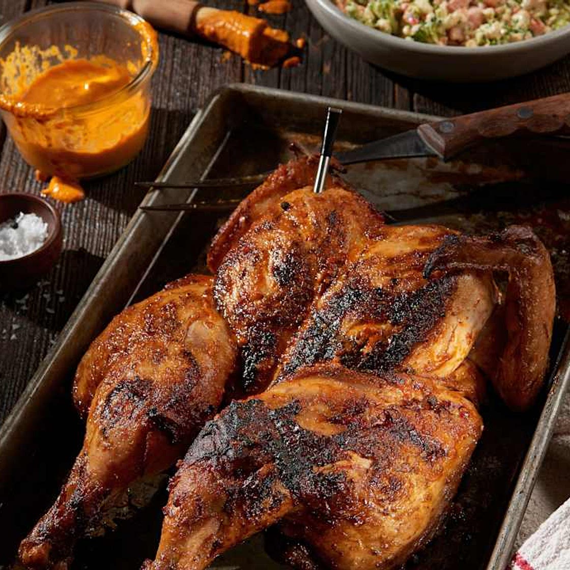 Piri Piri Chicken with Chopped Vegetable Salad