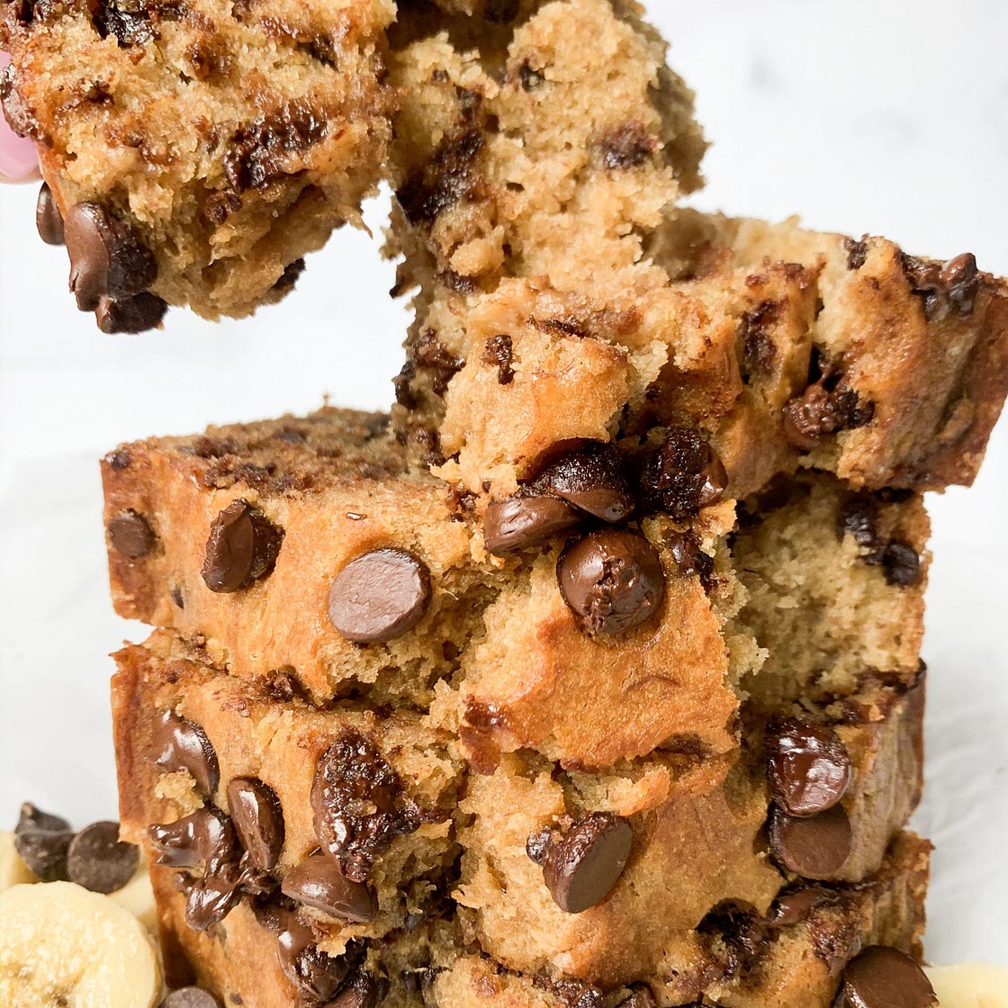 Easy Chocolate Chip Banana Bread