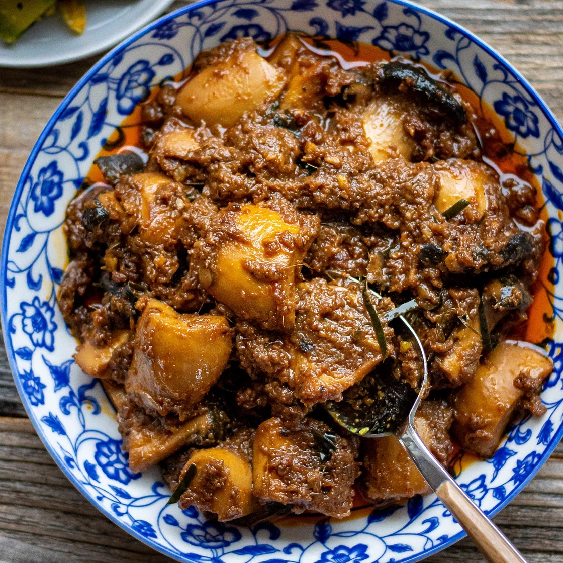 Vegan Mushrooms Rendang