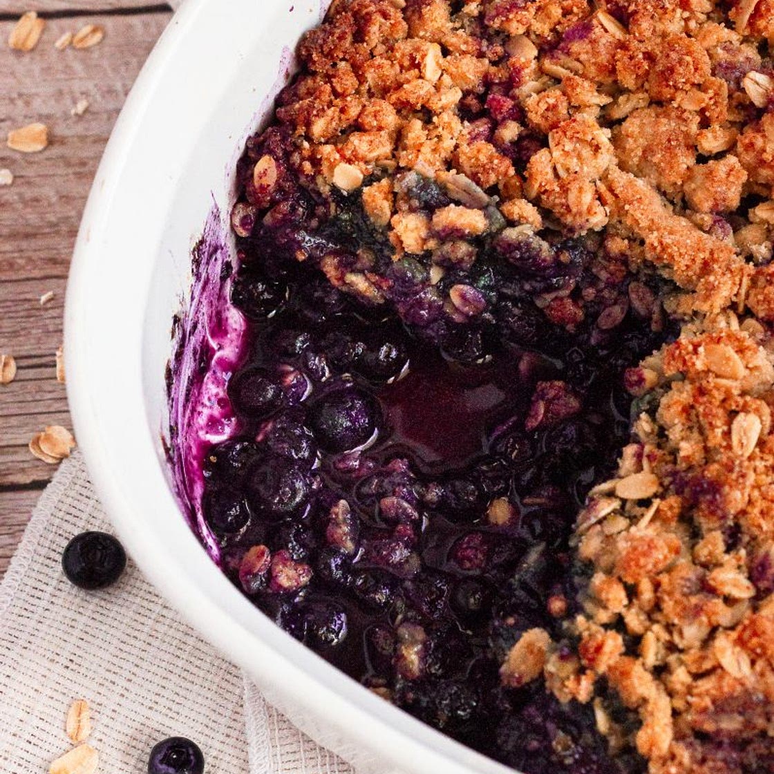 Gluten-Free Blueberry Crisp