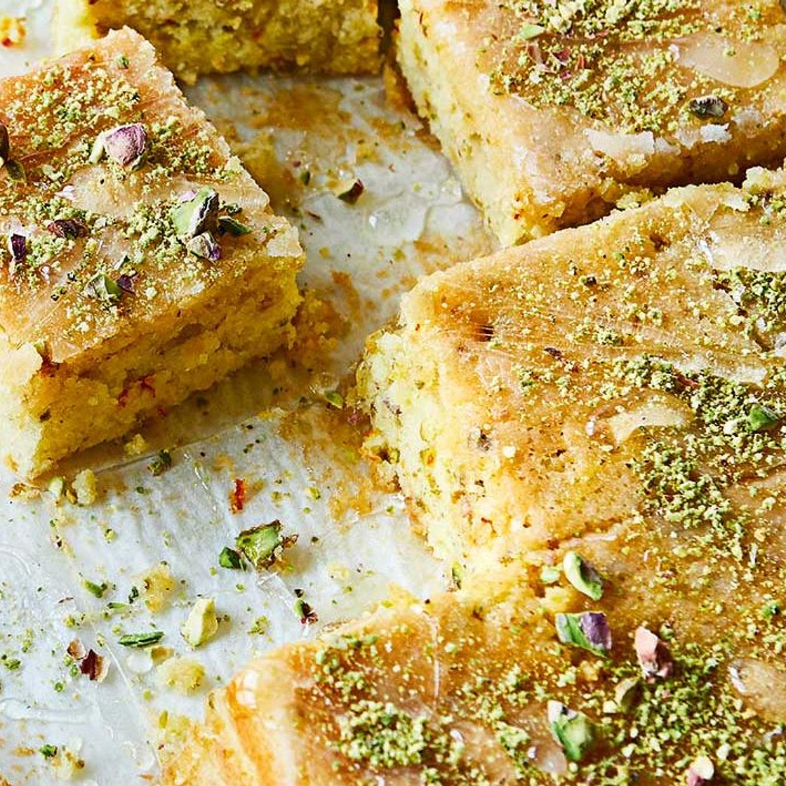 Saffron cake