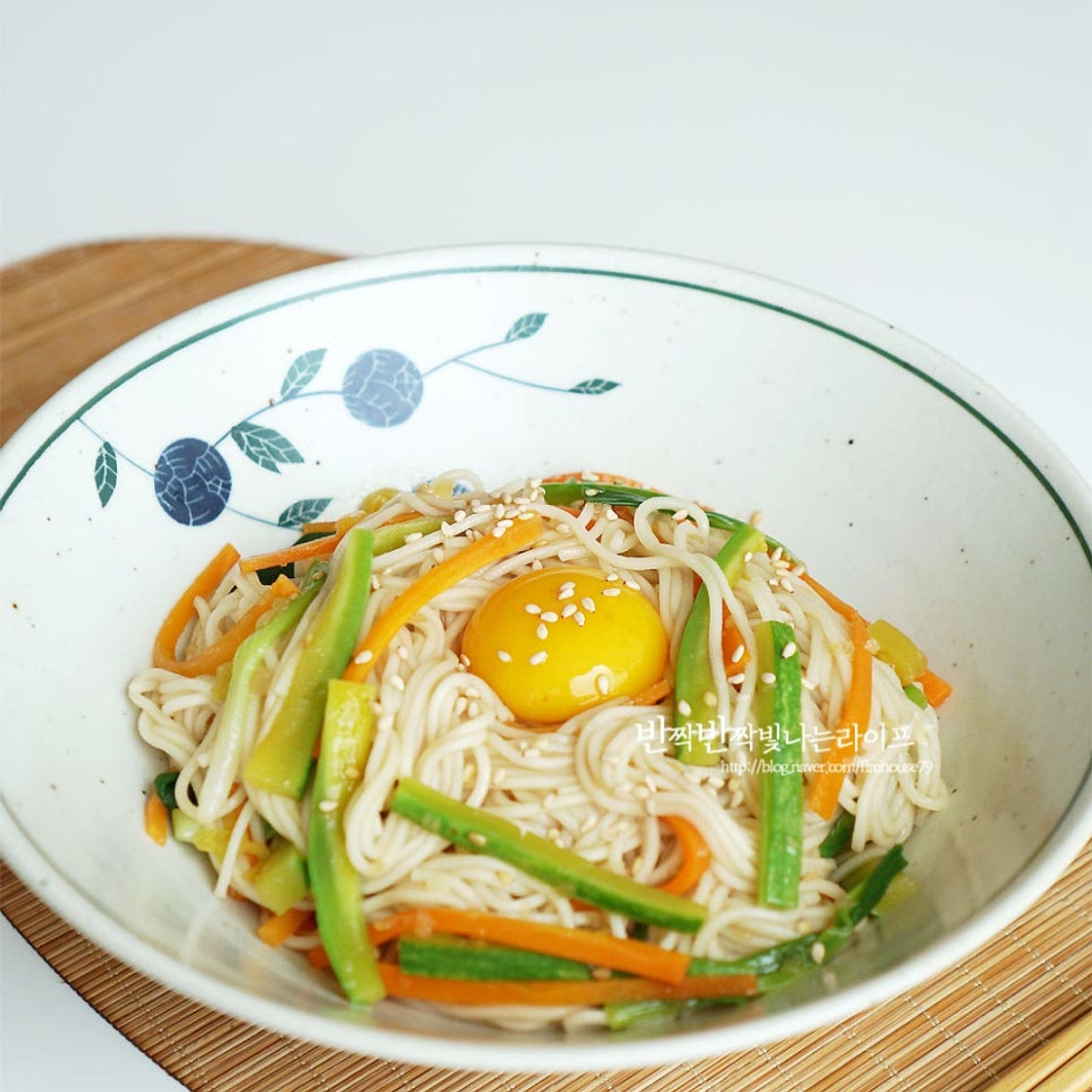 간장비빔국수 양념장 간단하게 만드는 간장국수 레시피