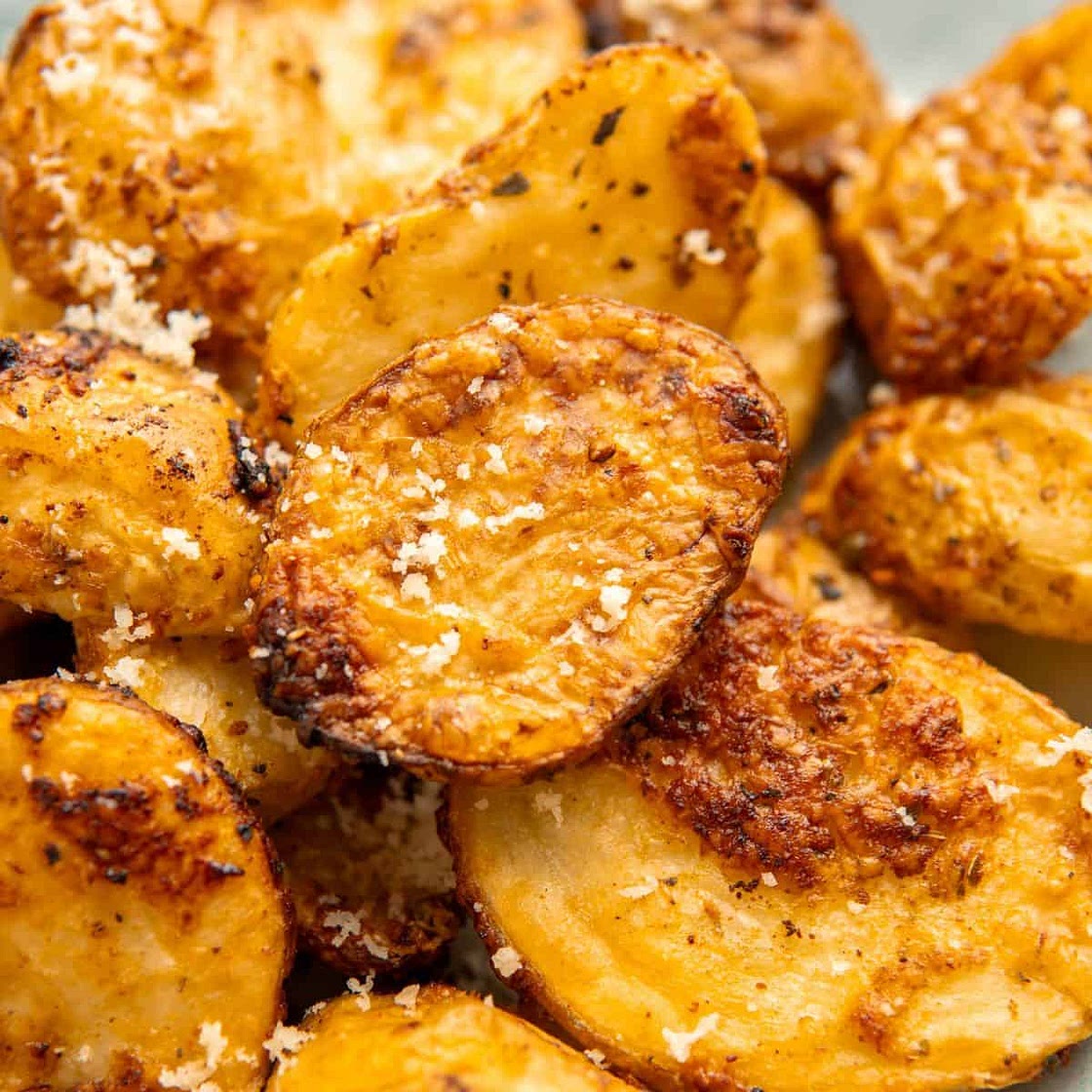 Air Fryer Parmesan Potatoes