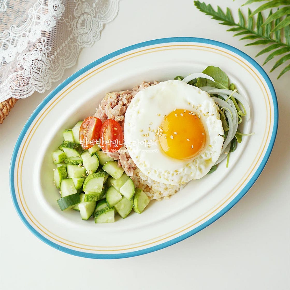 오이참치비빔밥 간장비빔밥 참치 오이비빔밥 레시피