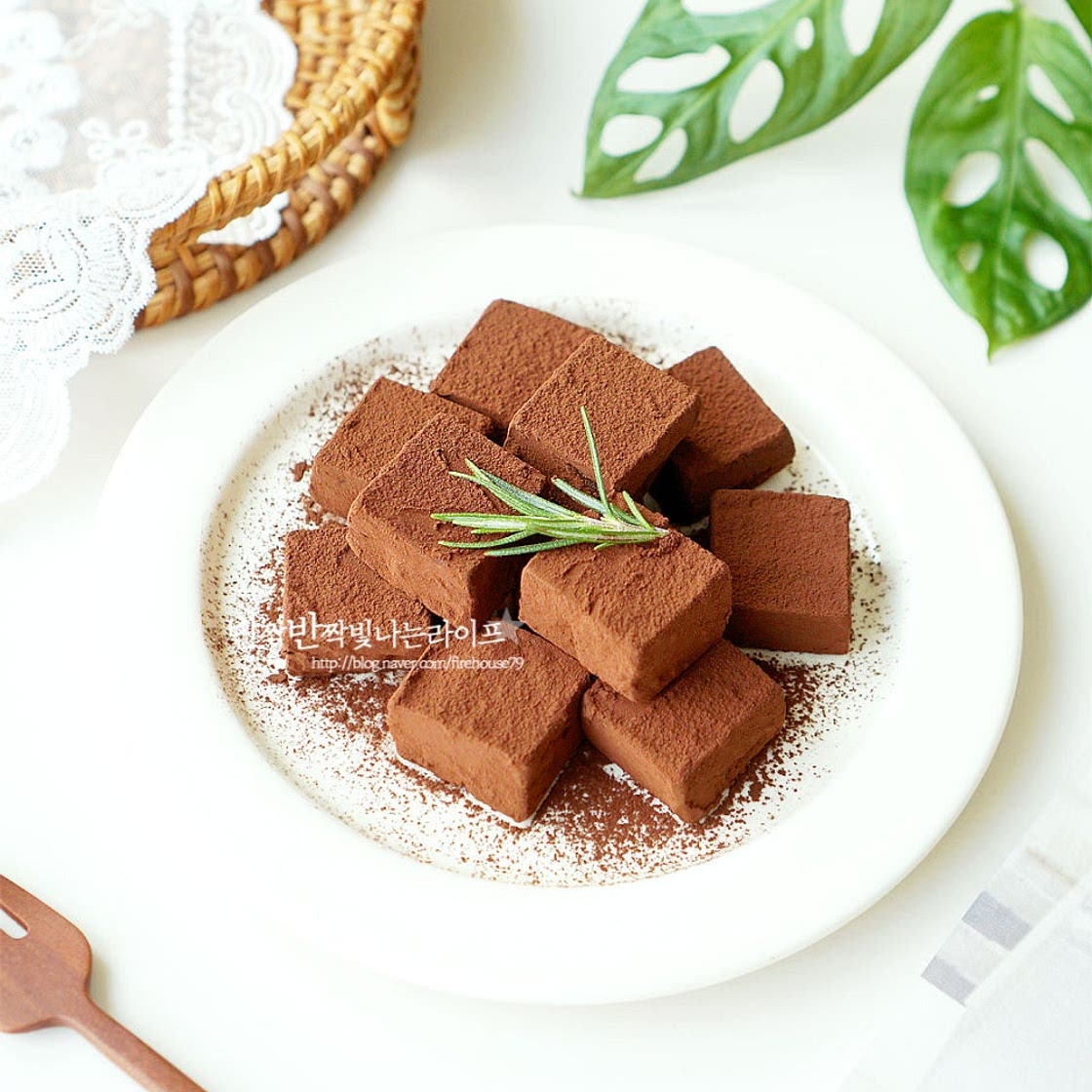 파베초콜릿 만들기 생크림 생초콜릿 발렌타인데이 수제 초콜릿 만들기