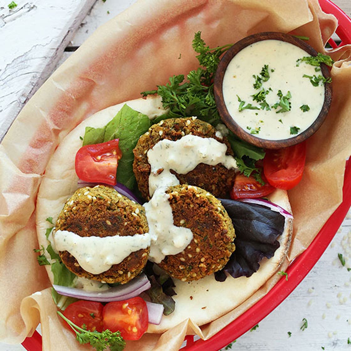 Easy Vegan Falafel (Freezer-Friendly!)