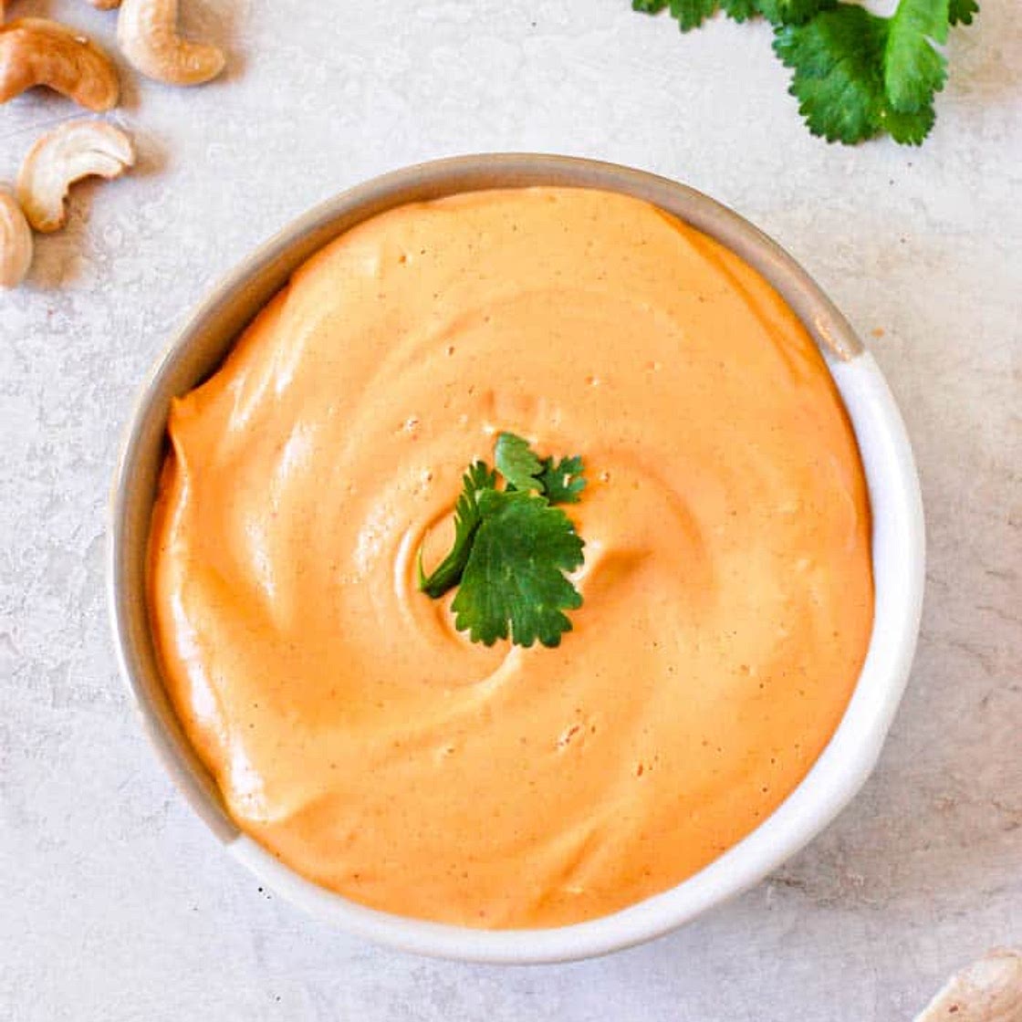 Creamy Vegan Buffalo Sauce