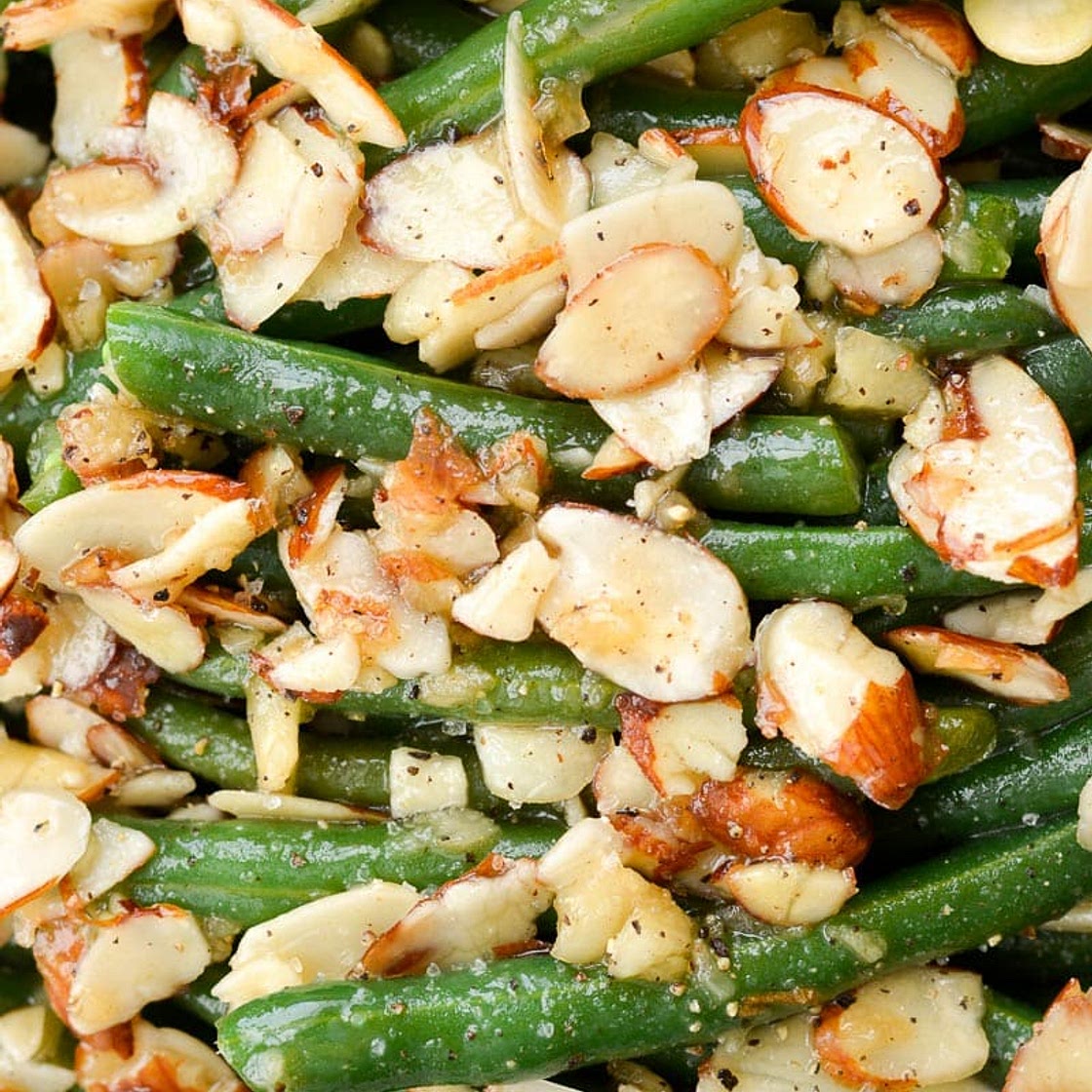 Green Beans Almondine (keto + low carb)