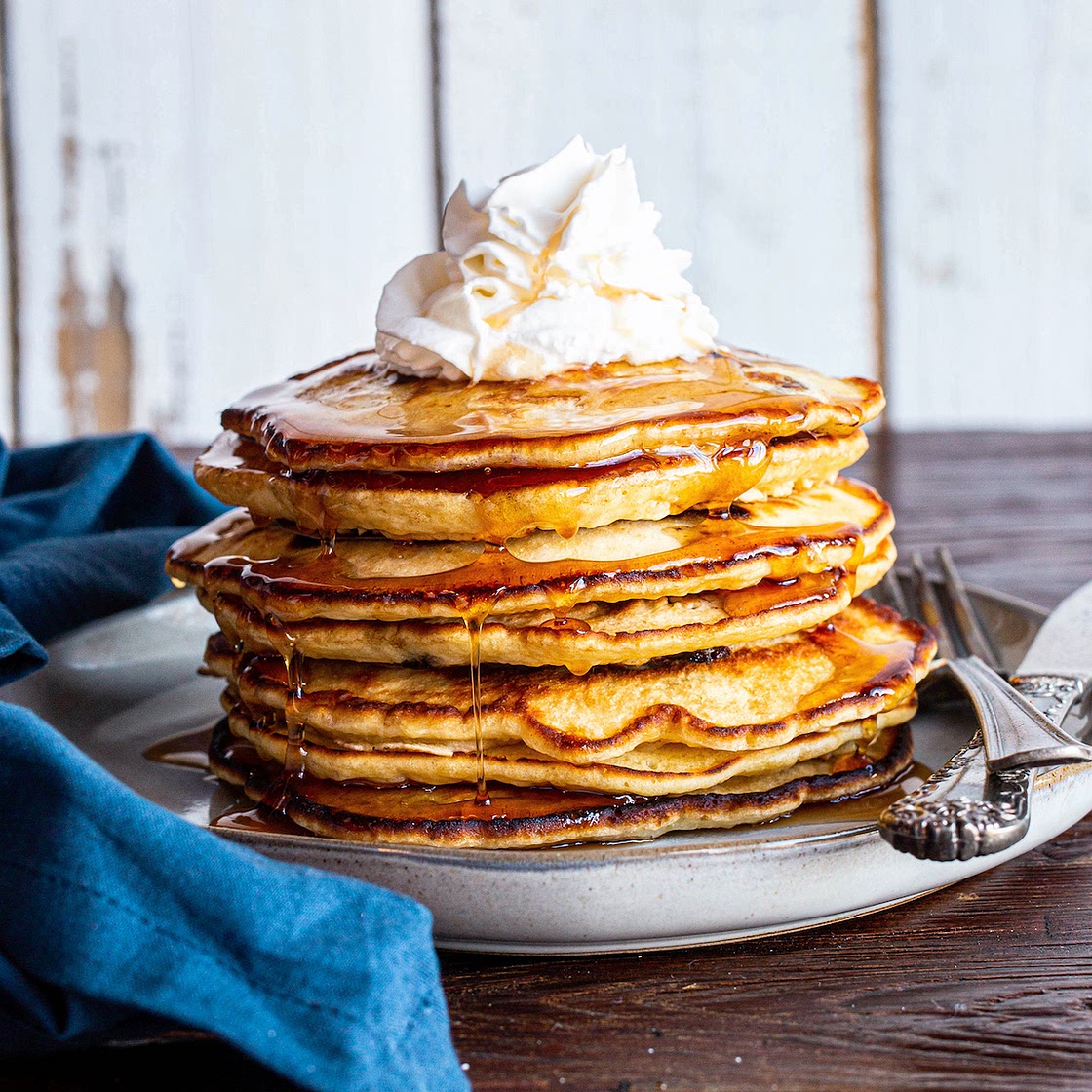 Easy Chocolate Chip Pancakes