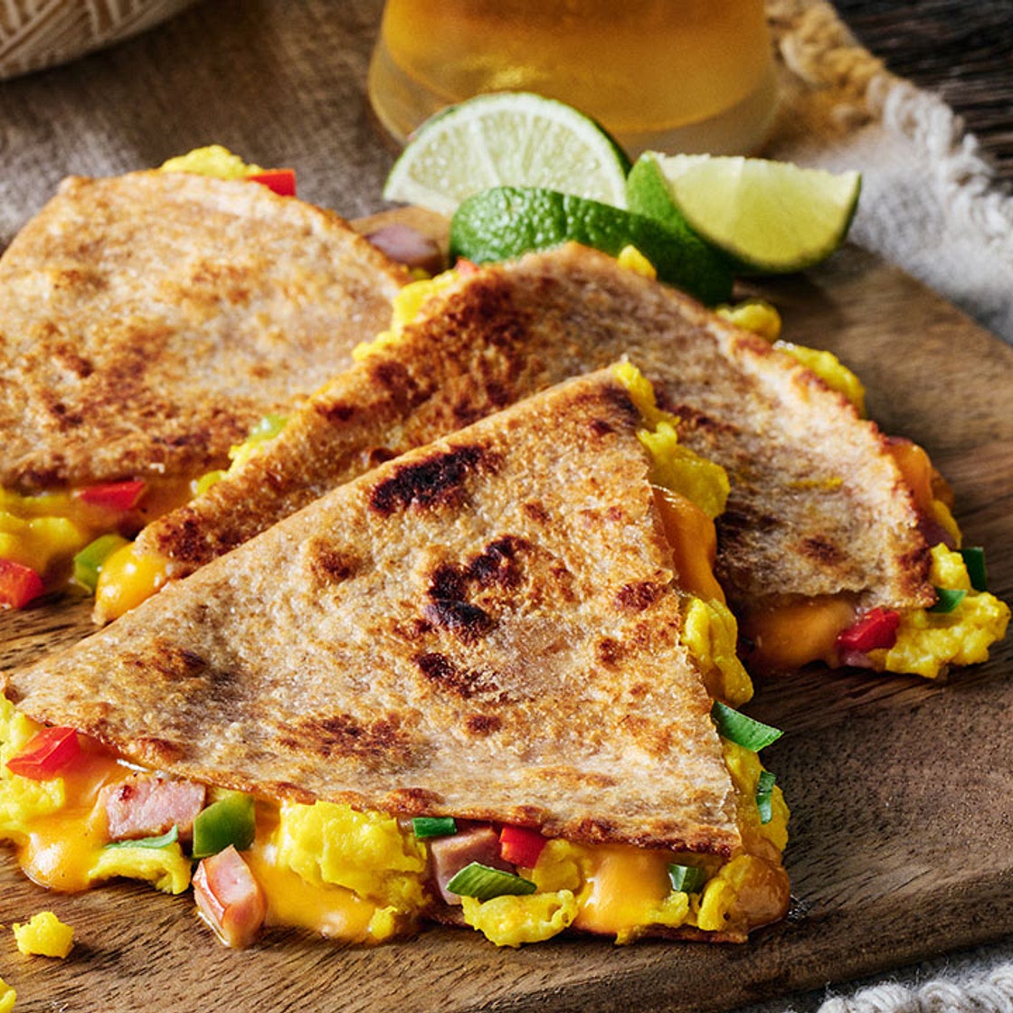 Ham and Egg Quesadilla