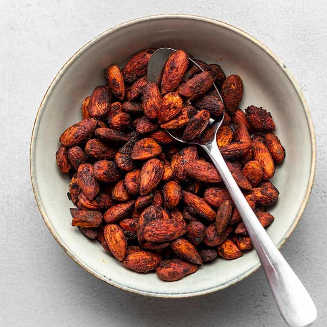 Keto Chili Lime Spiced Almonds