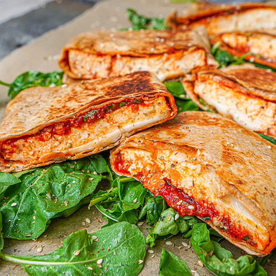 Tofu Pizza Pockets