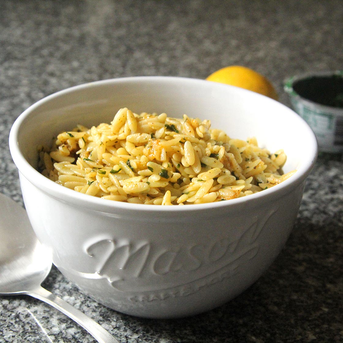 One-Pot Lemon Butter Orzo