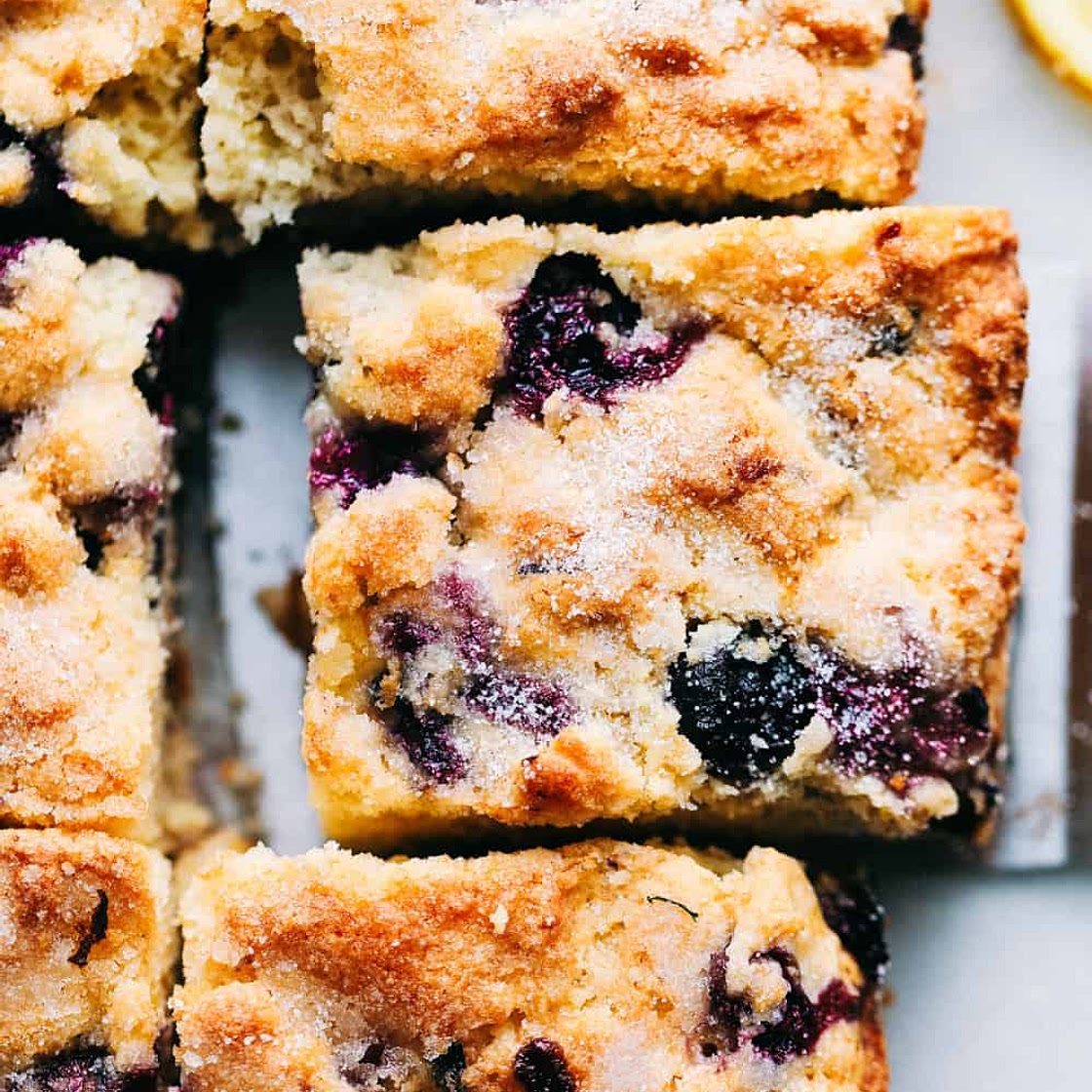 Blueberry Buttermilk Breakfast Cake