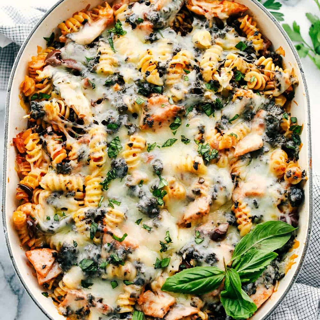 Turkey Mediterranean Casserole