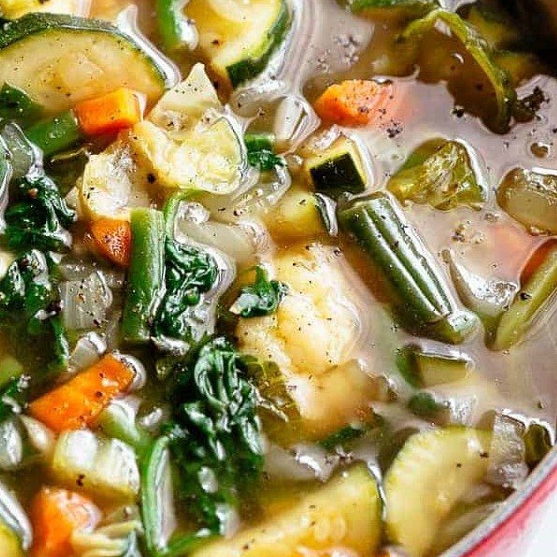 Low FODMAP Lentil and Vegetable Soup