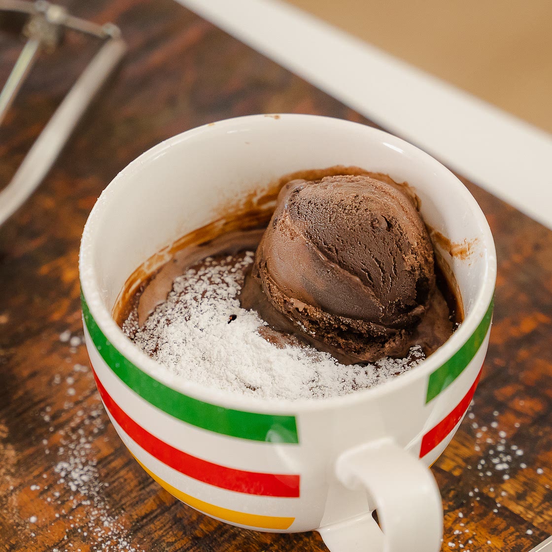 90 second chocolate mug cake