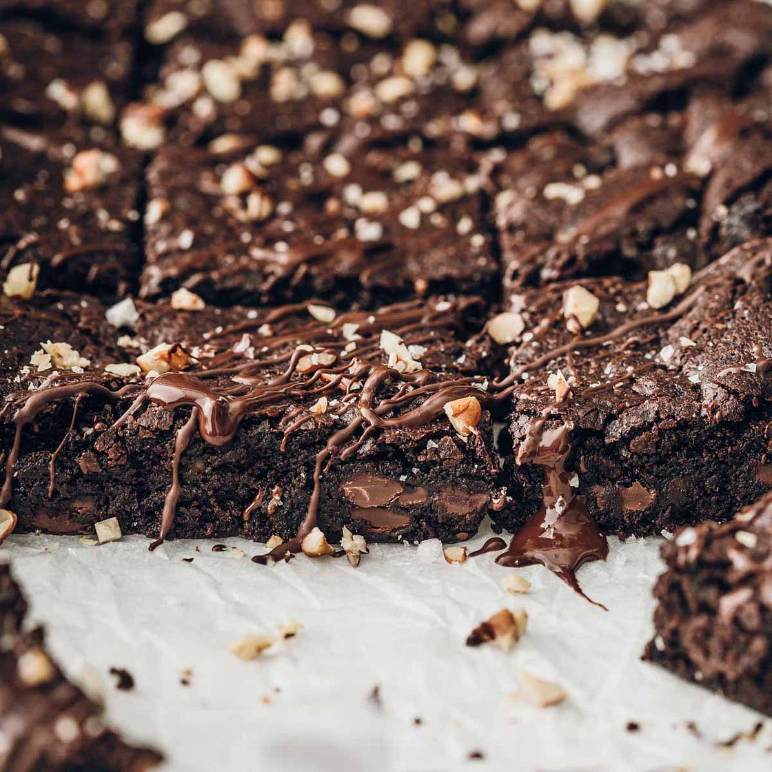 Fudgy Vegan Brownies Recipe