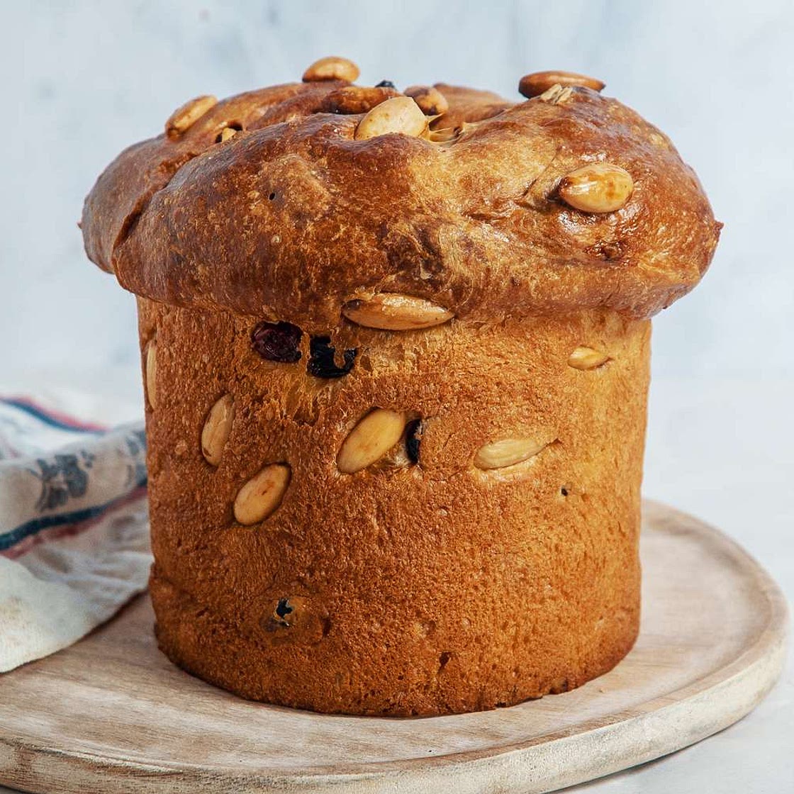 Classic Italian Christmas Panettone