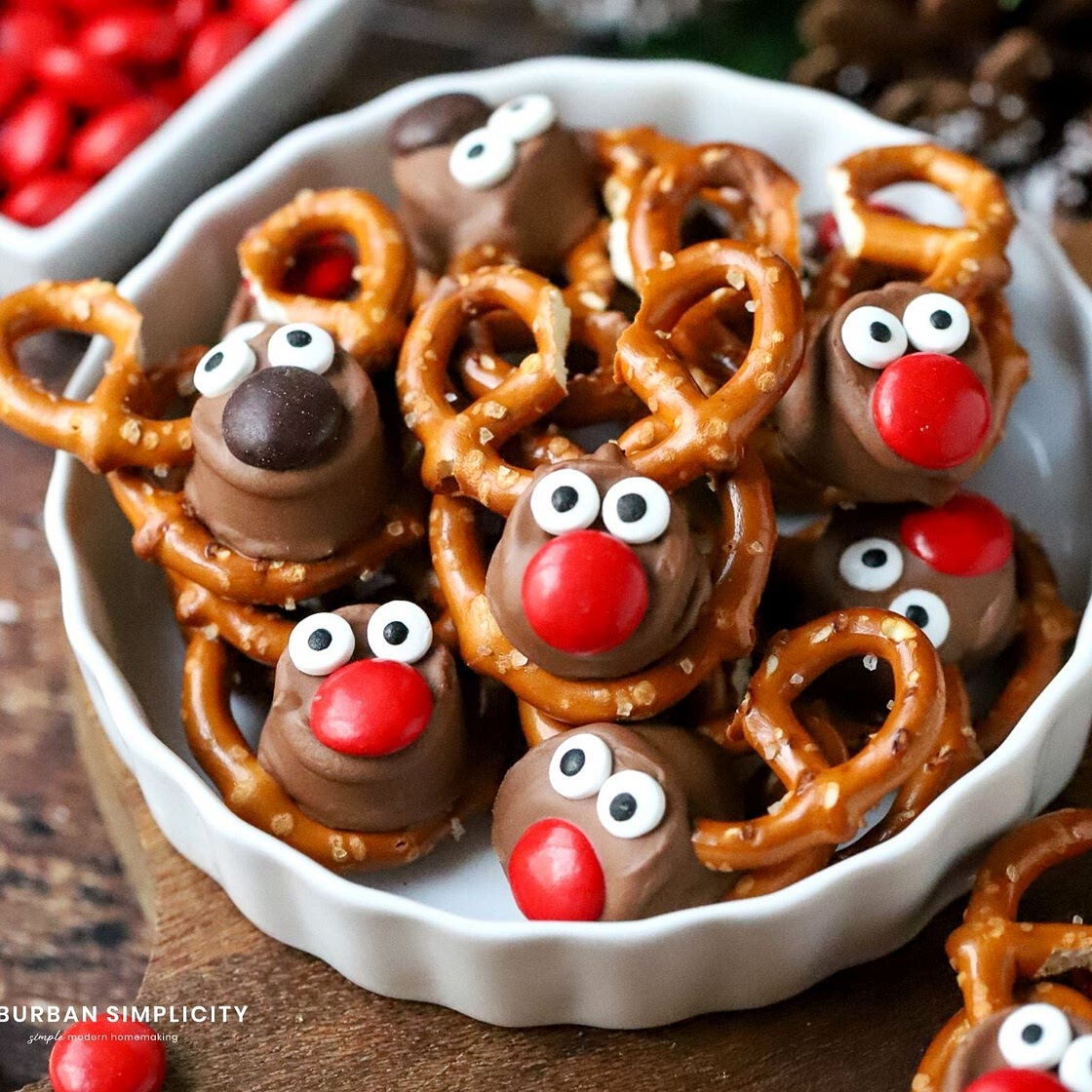Rolo Pretzel Reindeer Recipe