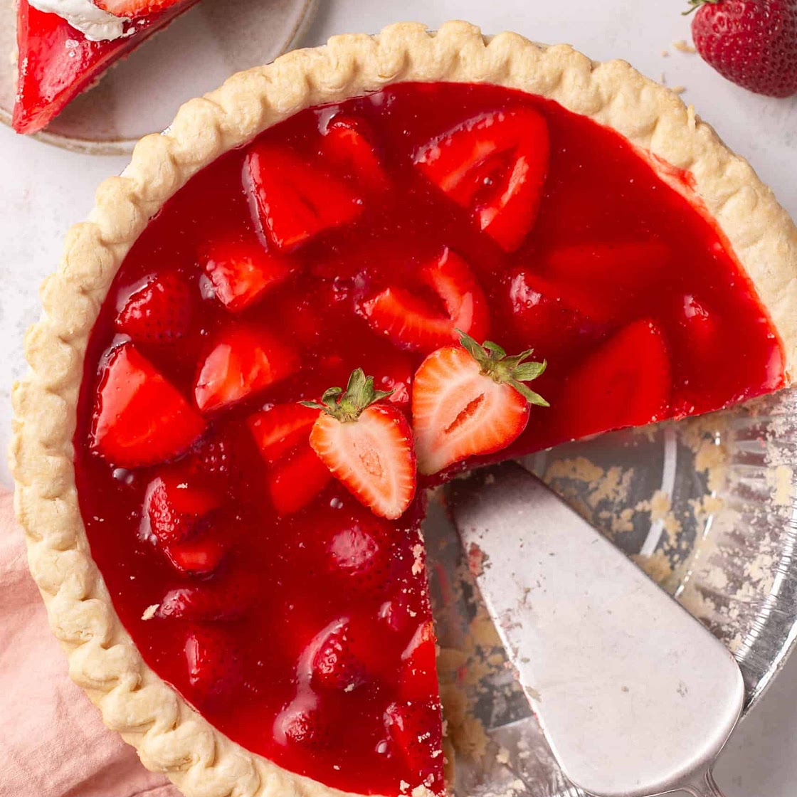 Strawberry Pie with Jello
