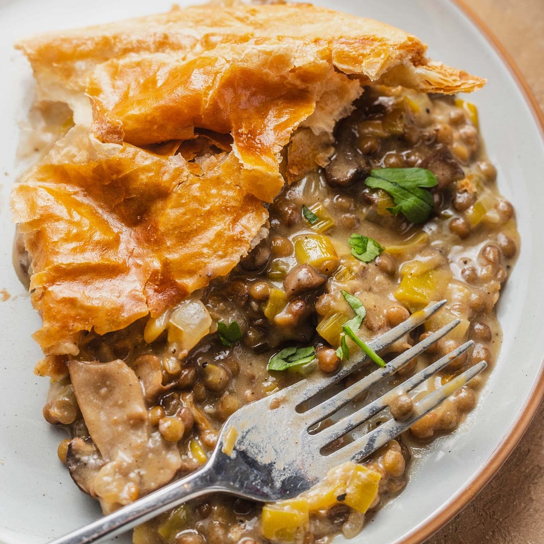 Vegetarian Lentil Pot Pie