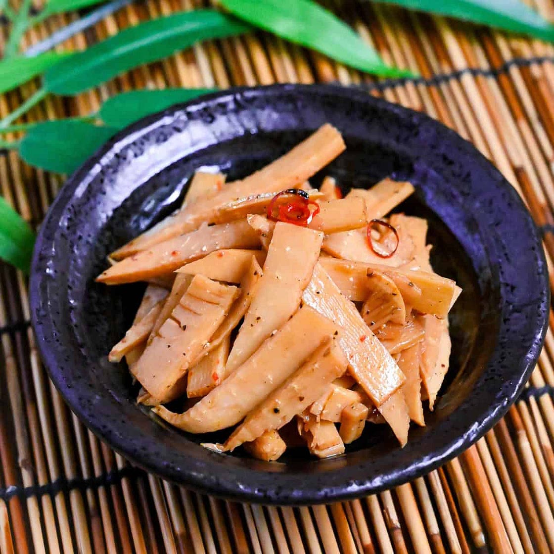 Easy Menma (Seasoned Bamboo Shoots)