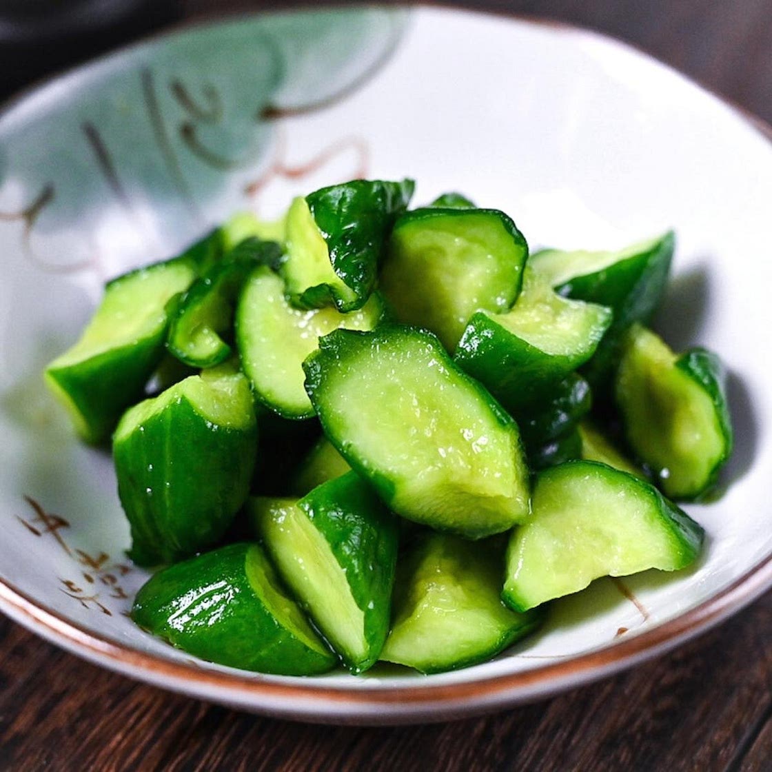 Wasabi Cucumber Pickles