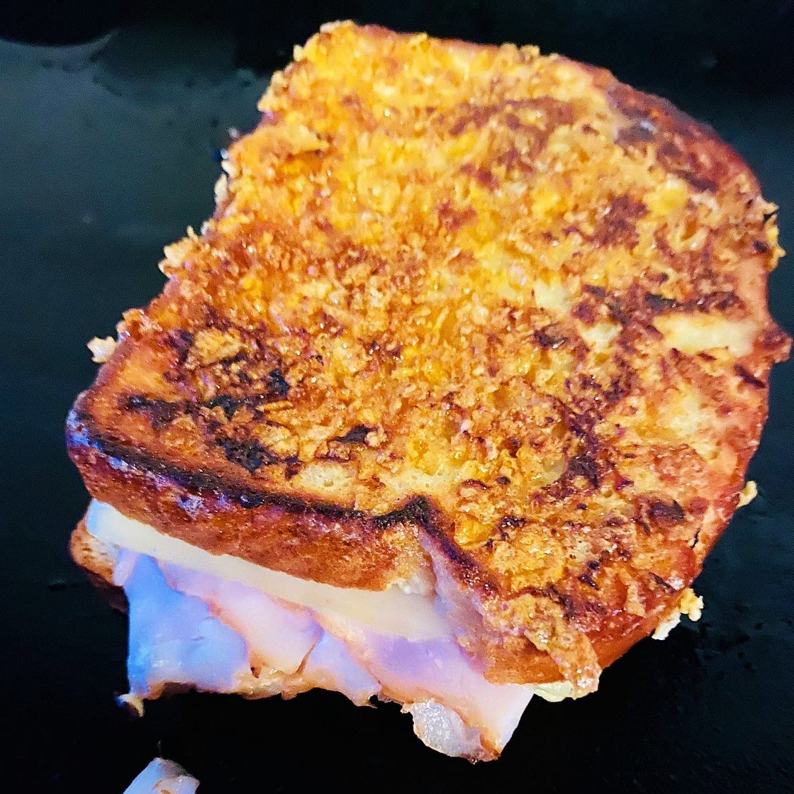 Frosted Flake Monte Cristo Sandwiches